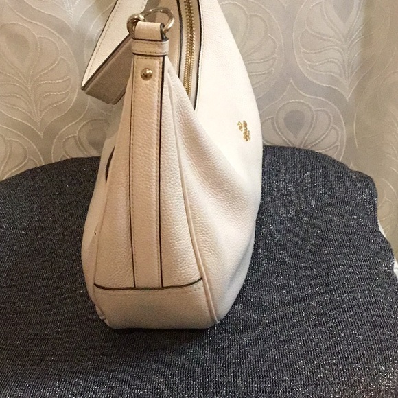 Beige Coach Bag Leather SOLD - Picture 7 of 13